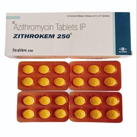 Zithrokem Azithromycin 250 mg tablet