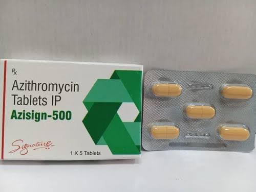 Azisign Azithromycin 500 mg tablet